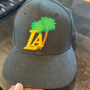 59FIFTY fitted embroidered Laker Palm Tree hat